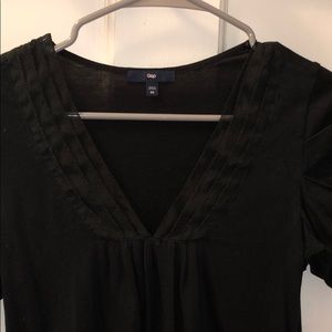 Gap Black Cotton Top